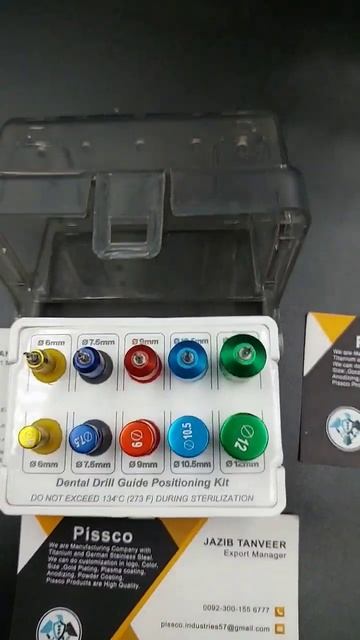 Implant guide Positioning Kit Drill Guide смотреть онлайн