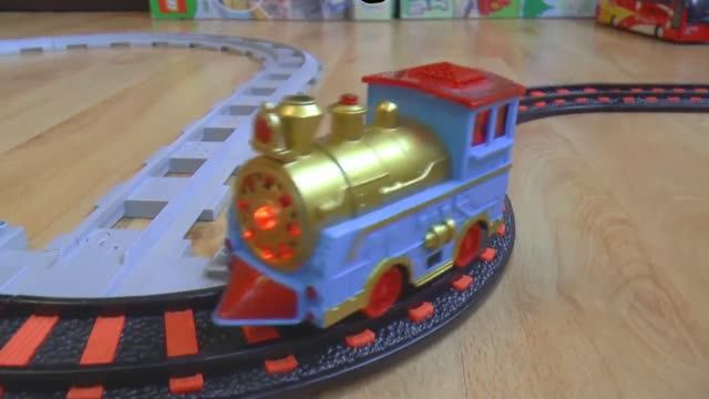 Видео для детей о поездах Застрявший поезд смотреть онлайн