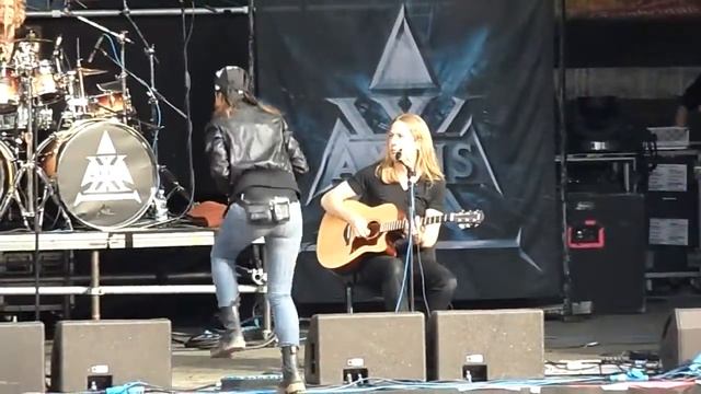 Axxis & Emília - Touch The Rainbow, Metalfest Open Air 2012 смотреть онлайн