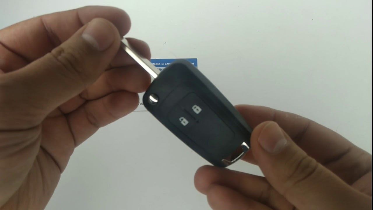 Ключ выкидной Opel Astra с ДУ 433 Мгц 2 кн смотреть онлайн