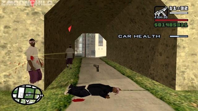 First-person view - GTA San Andreas - Drive-By - Sweet mission 5 - video #2 смотреть онлайн