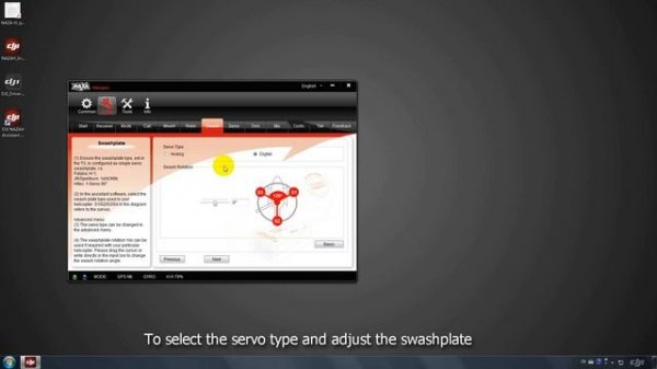 DJI Naza-H Assistant Software Configuration