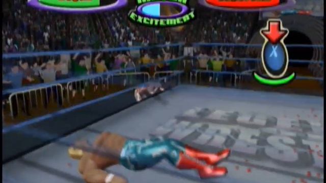 Legends of Wrestling (Xbox) Career Mode gameplay