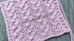 Ложные жгуты для вязания шапок, варежек, тёплых свитеров / Без перекрещивания петель