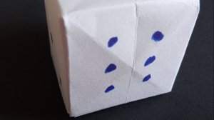 Как сделать кубик из бумаги | Простой способ