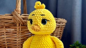 Амигуруми: схема Цыплёнок Цыц | Игрушки вязаные крючком