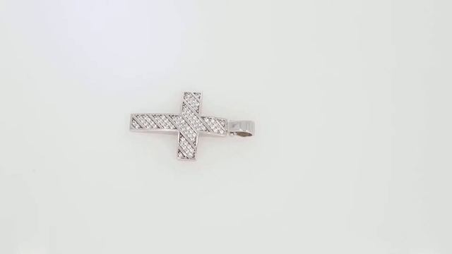 Крест из белого золота, арикул 423100б смотреть онлайн