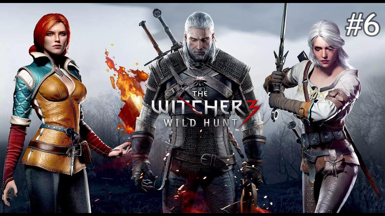 Подробное прохождение Witcher 3 Ведьмак 3 на Русском PС60fps Часть 6 смотреть онлайн