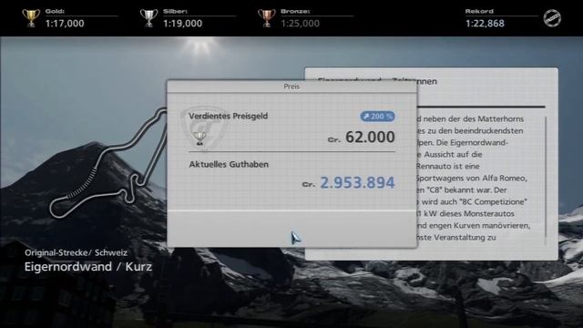 Let's Play Gran Turismo 5 #031 | Grand Tour | Eiger-Nordwand | Alfa Romeo 8C смотреть онлайн