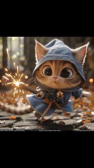 Magic Cute cat6 #childrensfantasy #fantasy #fantasystory #story #cat #storybook #harrypotter смотреть онлайн