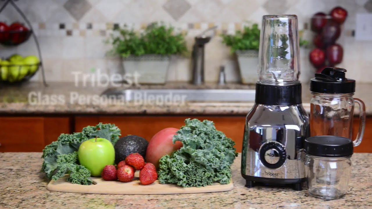 Мини-блендер Tribest Personal Blender Glass PBG-5050 смотреть онлайн