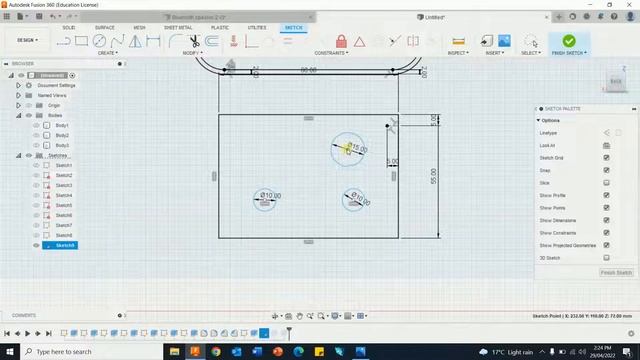 Portable Bluetooth Speaker in Fusion 360 - Video 2 смотреть онлайн