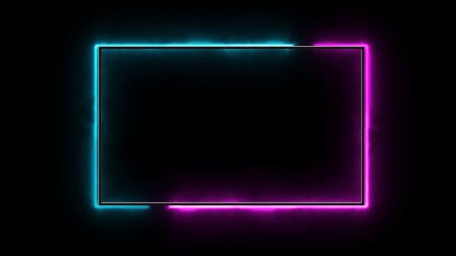 Animated Neon Webcam overlay смотреть онлайн