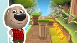 Говорящий Том бег за золотом