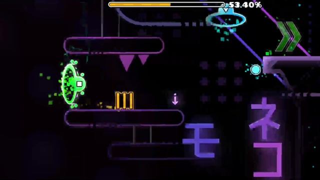 "Moneko" (Easy demon) [All coins] by TheRealPekka & yuhi0707 | Geometry Dash | Геометри Деш смотреть онлайн