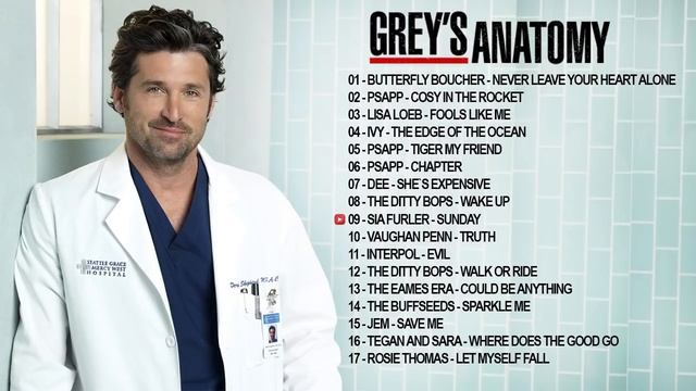 Grey's Anatomy PLAYLIST - GREAT Songs Of Grey's Anatomy SEASON 1 - PART 02