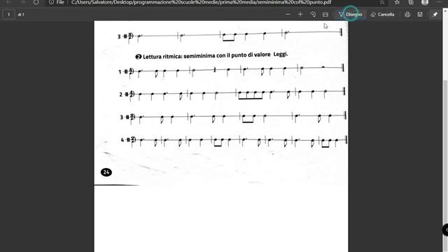 La semiminima col punto di valore смотреть онлайн