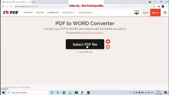 pdf to word | pdf ko Ms Word file kaise bnaye смотреть онлайн