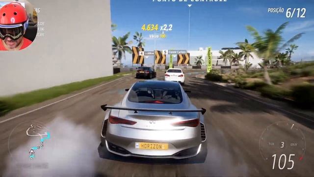 Infiniti Q60 Forza Horizon 5 gameplay Xbox serie X. смотреть онлайн