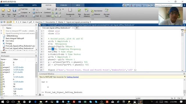How to Plot a Sine Cosine signal Matlab смотреть онлайн