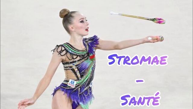 Music for rhythmic gymnastics / Stromae - Santé смотреть онлайн