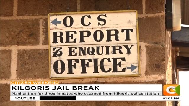 Manhunt on for three inmates who escaped from Kilgoris police station смотреть онлайн