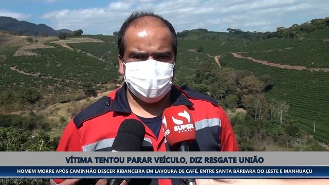 HOMEM MORRE APÓS CAMINHÃO DESCER RIBANCEIRA EM LAVOURA DE CAFÉ смотреть онлайн