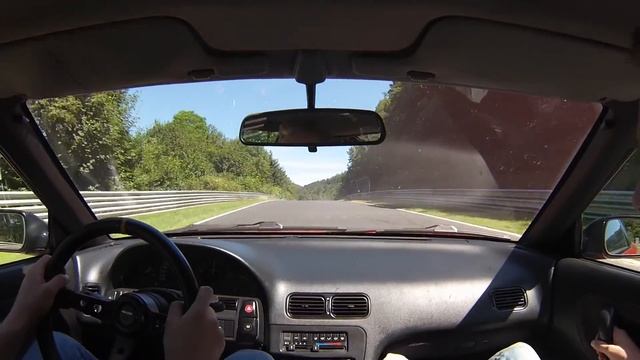 Nissan 200SX S13 Nürburgring BTG onboard смотреть онлайн