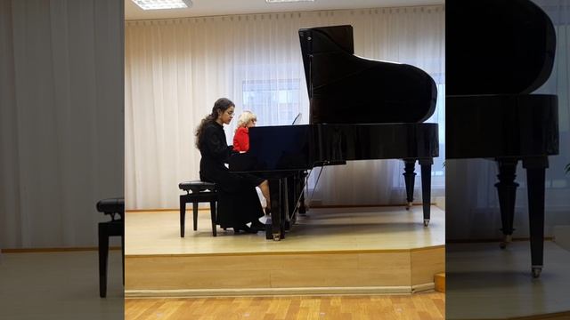 В.А.Моцарт Концерт для фортепиано с оркестром №23, 2 часть