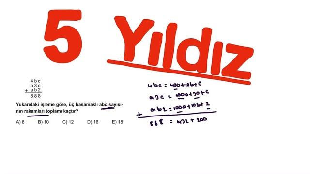 Sayı Basamakları soru 1 смотреть онлайн