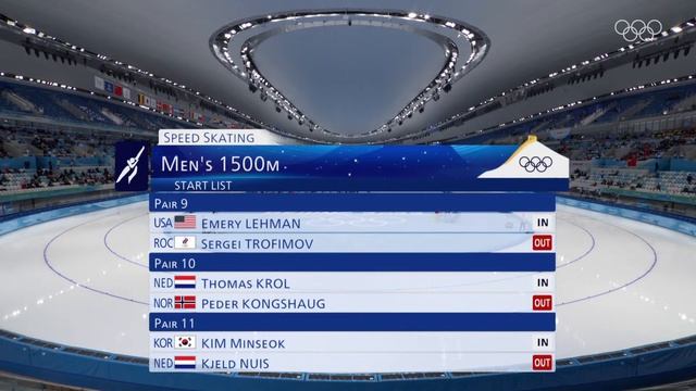 Speed Skating - Men's 1500m | Full Replay | #Beijing2022