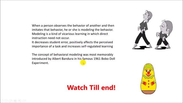 Modelling Theory Important video|Albert Bandura Theory|Bobo doll experiment|CTET|B.Ed|Richa Giri смотреть онлайн