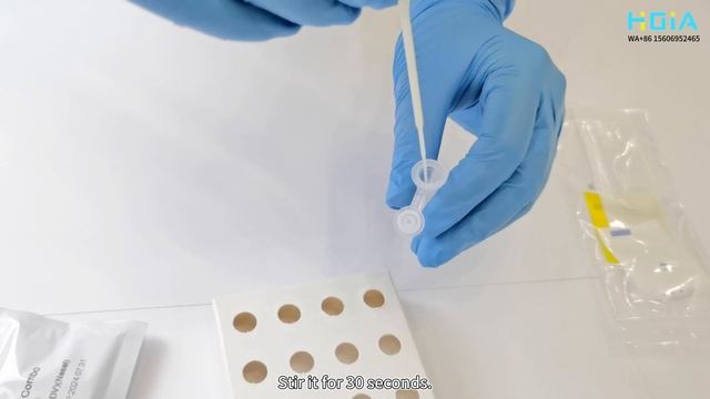 Respiratory Virus Antigen Combo Rapid Test Kit (SARS-CoV-2&RSV / Flu A&Flu B /ADV) Tutorial