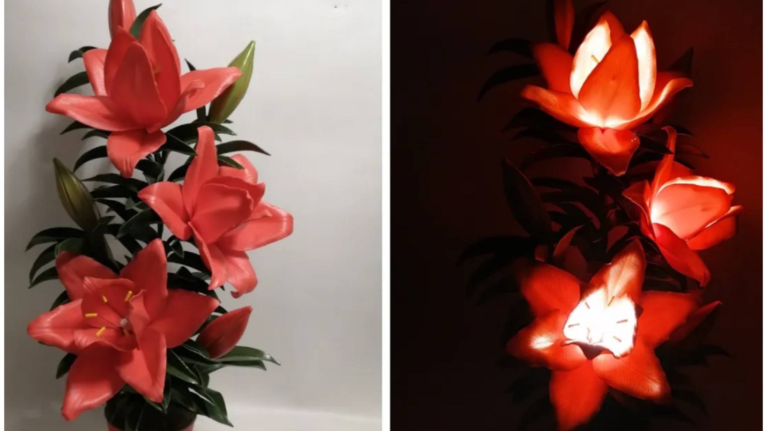 Светильник из изолона. Лилия из изолона. Махровая лилия из изолона. Светильник своими руками смотреть онлайн