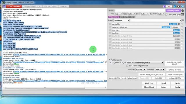 How To Change EMMC CID With UFi Box