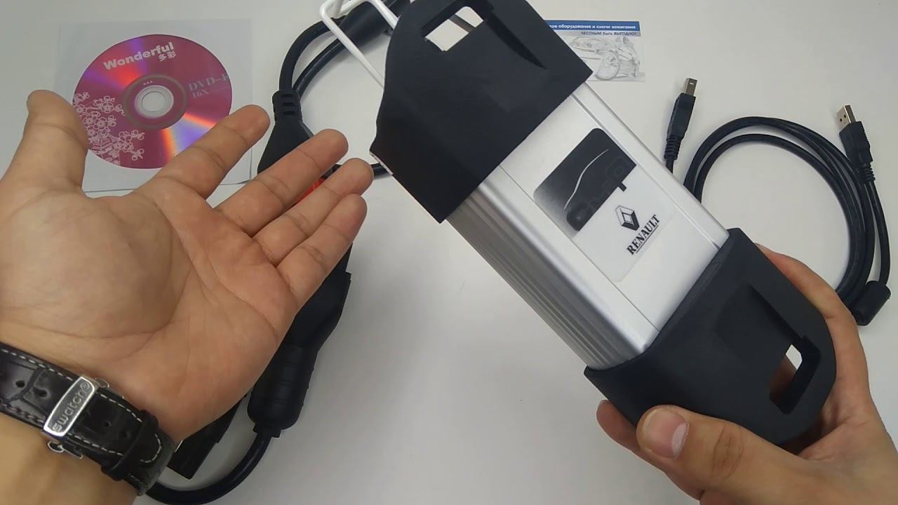 Диагностический адаптер Renault Can Clip смотреть онлайн