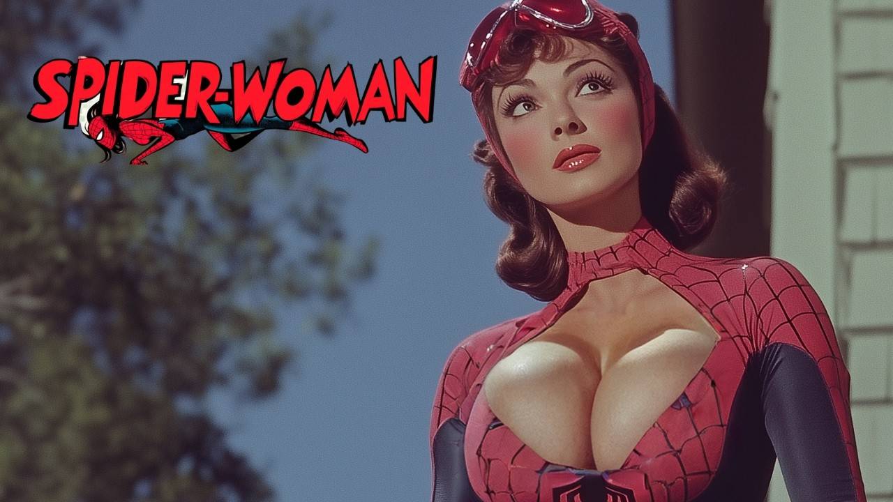 SPIDER-WOMAN- 1950's Super Panavision 70 | ЖЕНЩИНА-ПАУК | ЧЕЛОВЕК-ПАУК смотреть онлайн