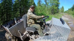 Лес, медведи... Это вам не МЕТАЛЛОЛОМ копать!