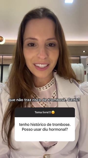 Tenho Histórico de Trombose, Posso Colocar DIU Hormonal? смотреть онлайн