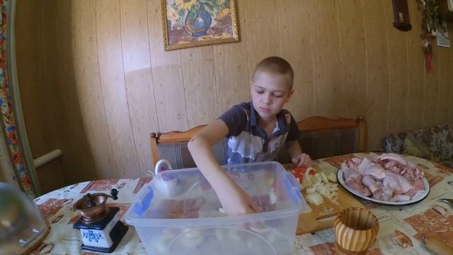 Вкусный , сочный шашлык. смотреть онлайн