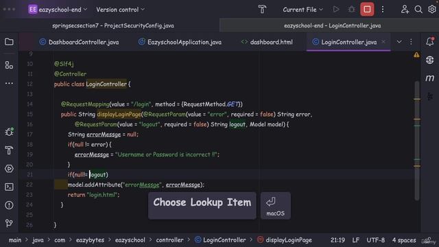 071 Logout Configurations for MVC or monolithic apps смотреть онлайн