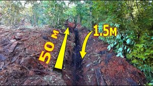 Эта находка заставила рыть траншею длинной 50м и глубиной в человеческий рост!