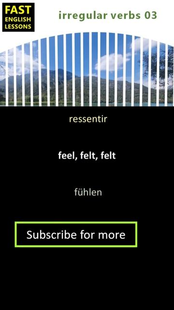 irregular verbs, verbes irréguliers, unregelmäßige Verben, verbos irregulares, 04, #irregularverbs смотреть онлайн