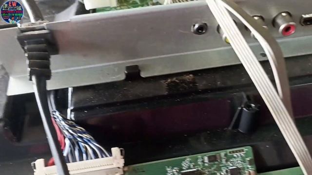 24 inch LED Panel Vertical Bar With No Picture Fault Repair | How To Repair CC240LV1D 24" LED Panel смотреть онлайн