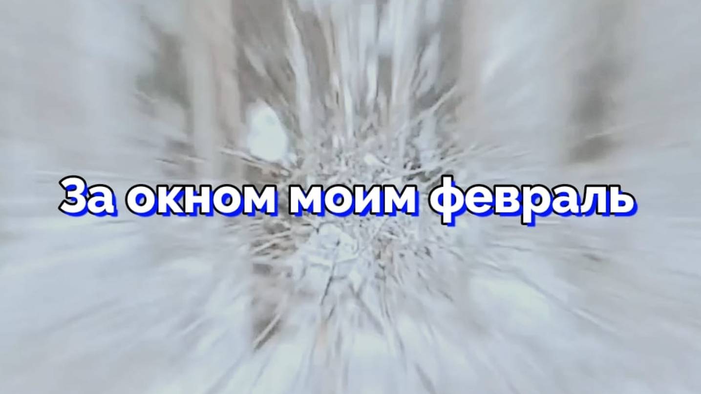 За окном моим февраль.   В.Рих