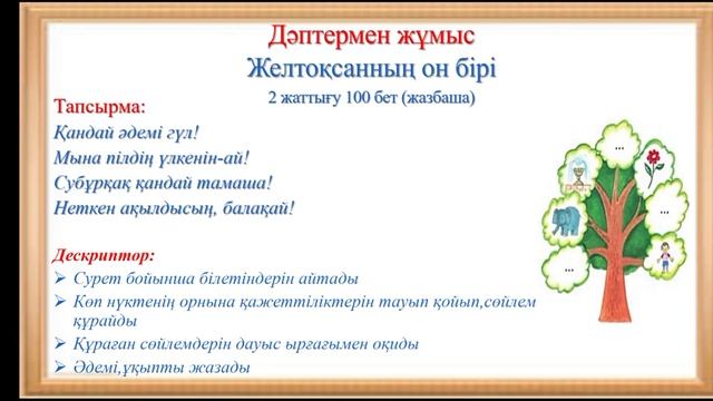 Білім алушының таңдау пәні бойынша практика 3-ин.яз-2 смотреть онлайн