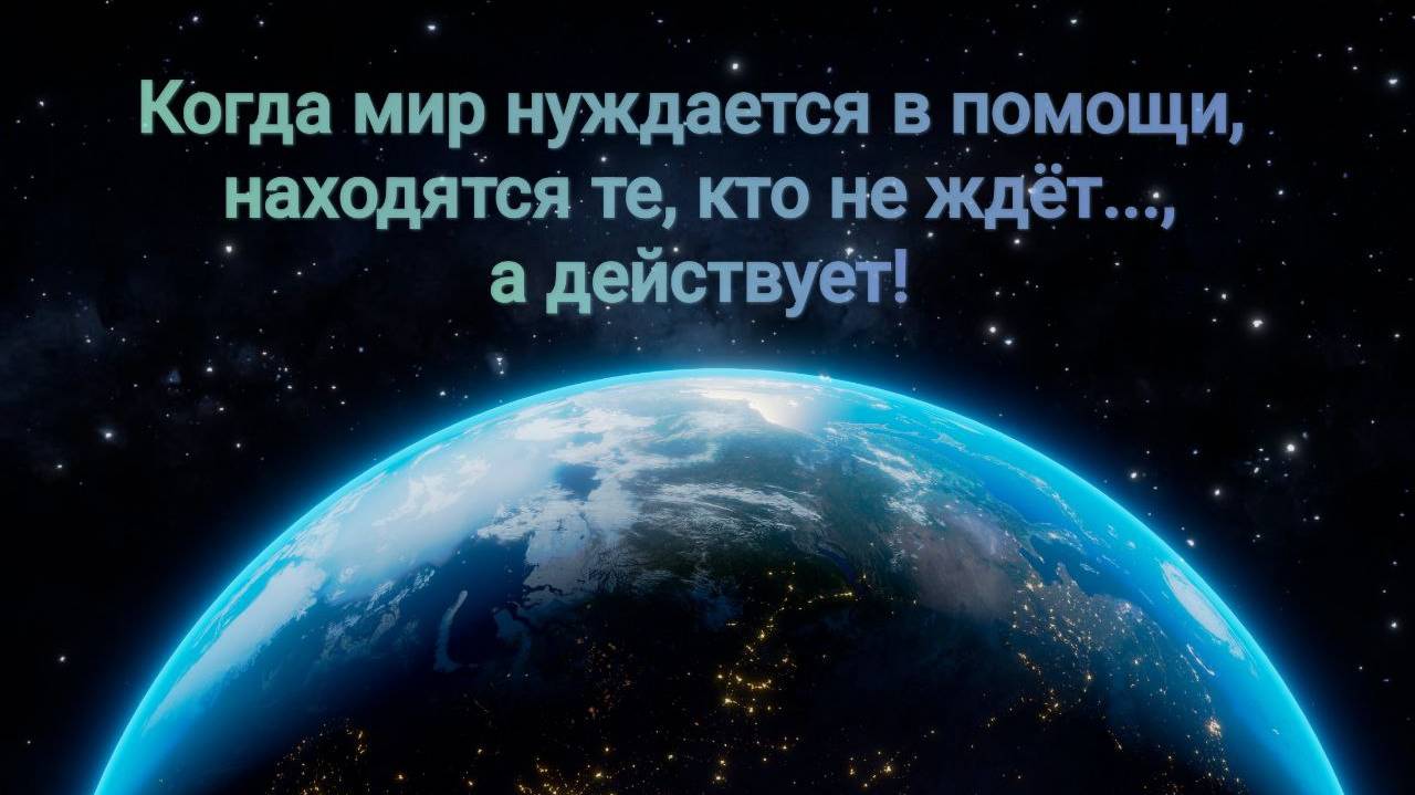 О тех, кто делает этот мир лучше. Волонтеры