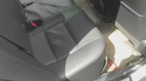 Как снять заднее сиденье на Toyota Camry 50