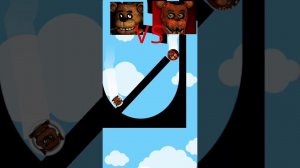 FNAF 1 vs FNAF 2 short #shorts #maxplay #viral #fnaf #mrbeast #thelivingtombstone #fnaf2