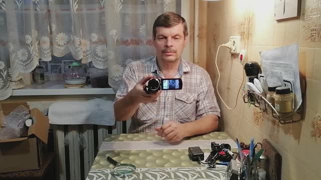Распаковка и обзор видеокамеры SONY HDR-CX110E смотреть онлайн